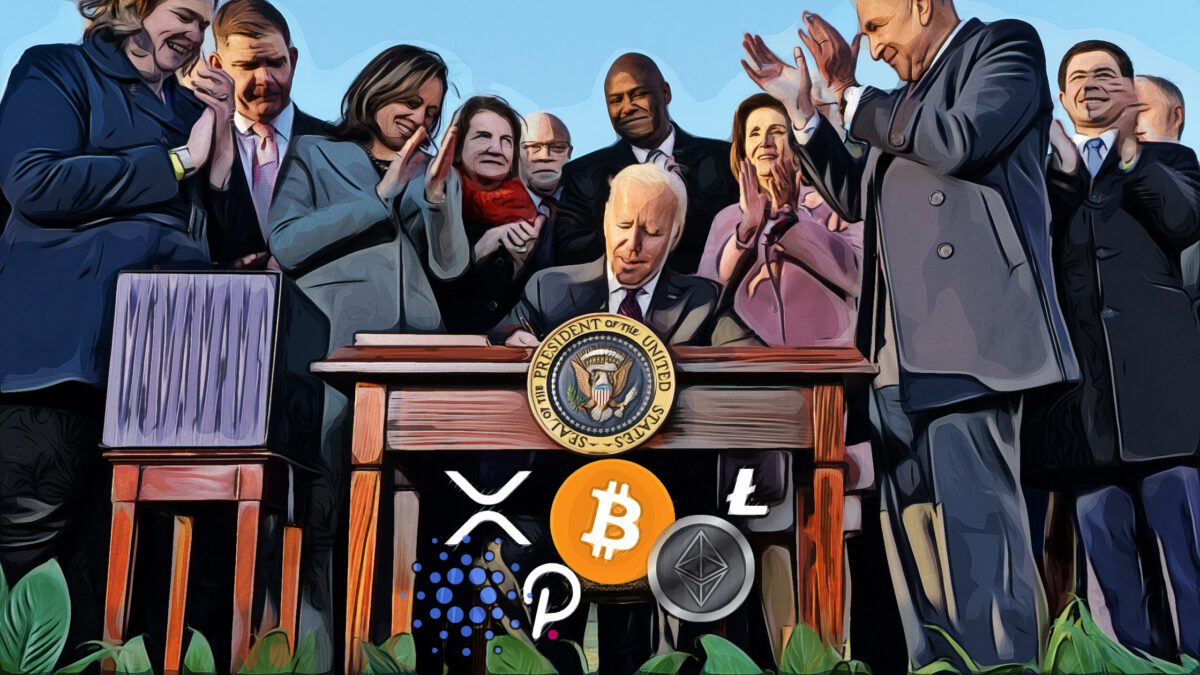 Bitcoin Price Drops President Biden Signs The Infrastructure Bill