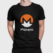 Monero T Shirt For Men Black
