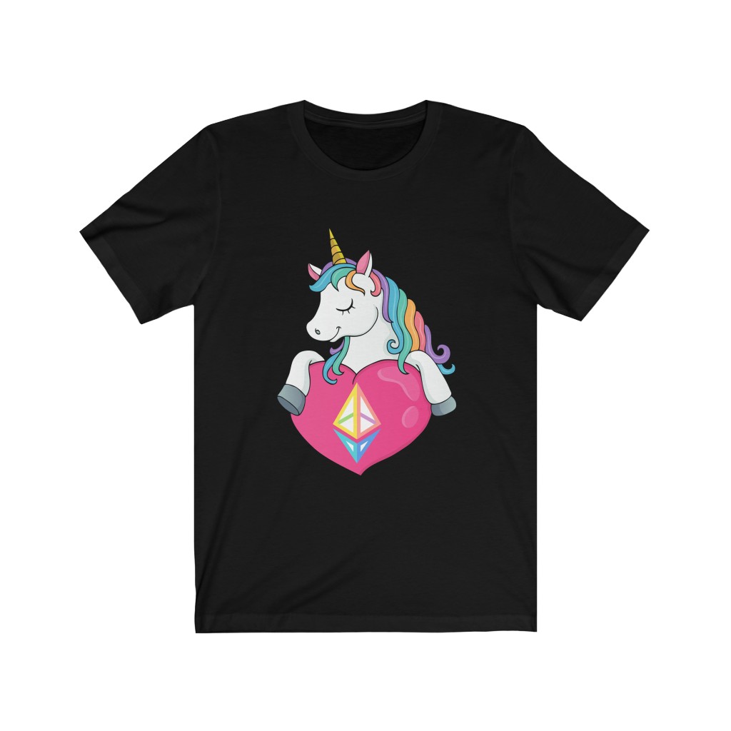 Ethereum Unicorn T-Shirt for Men 3 18102 9
