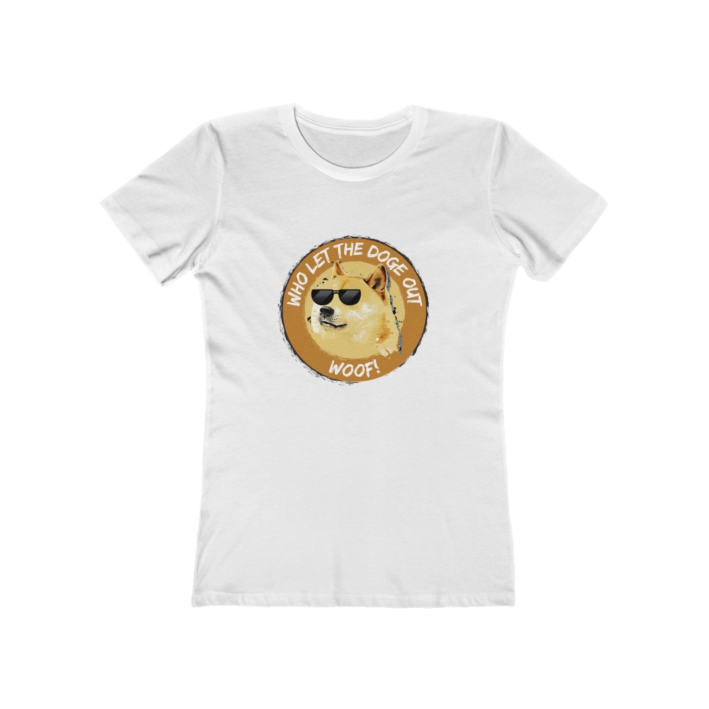 Who let the Doge Out T-Shirt for Women 2 22764 8