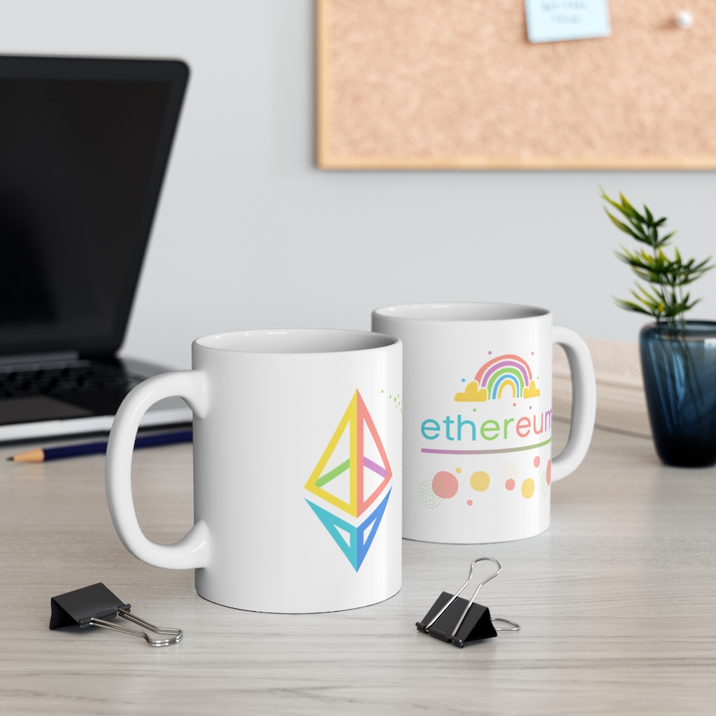 Ethereum Rainbow Kitty Mug 5 69010 4