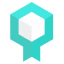 Blockchain Certified Data Token icon