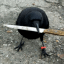 crow with knife icon